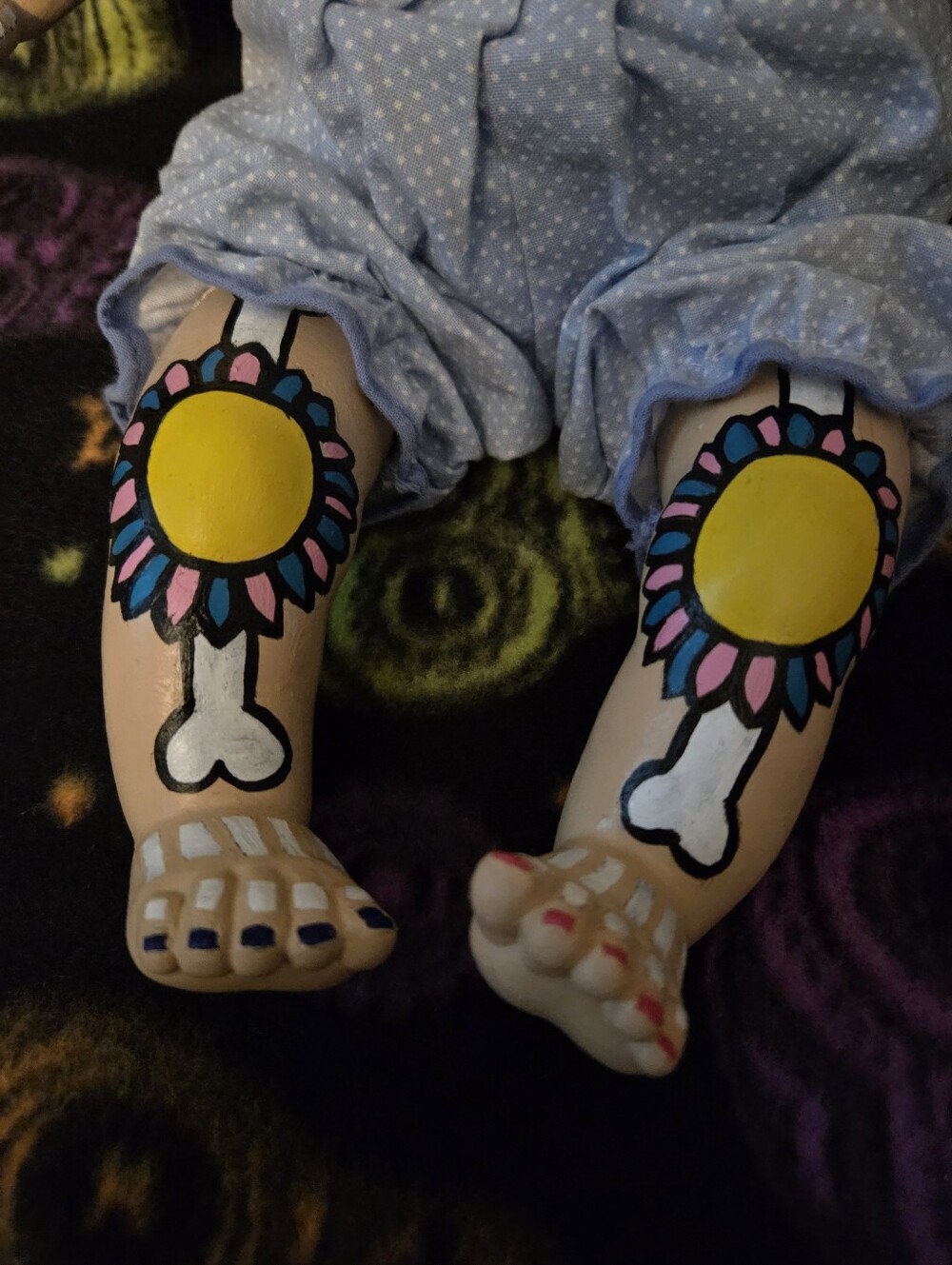 Sugar Skull Theme Baby Doll - Picture 5 of 8